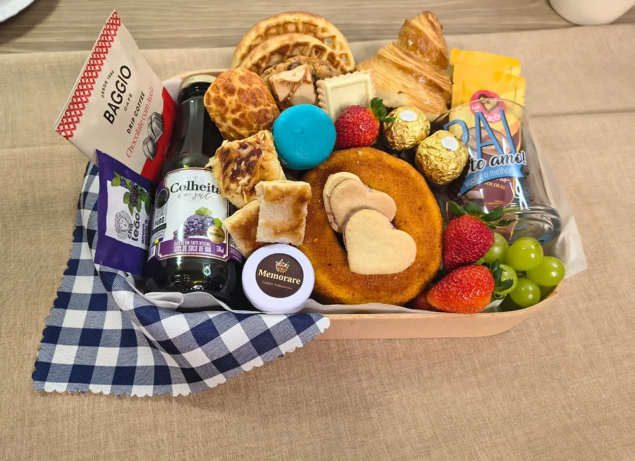 Cesta Dia dos Pais Legado - Cesta artesanal em Conselheiro Lafaiete